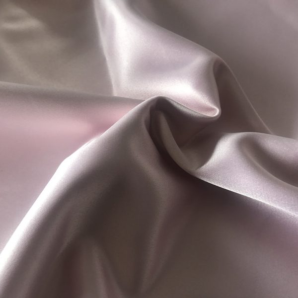 Polyester 75D Dull extensible Twisted Satin Tissu 95 gsm